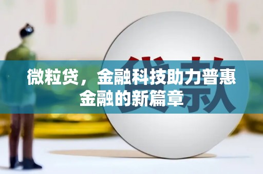 澧县微粒贷，金融科技助力普惠金融的新篇章