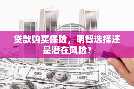 澧县贷款购买保险，明智选择还是潜在风险？