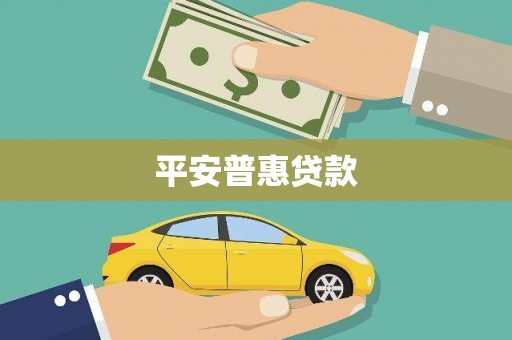 澧县平安普惠贷款