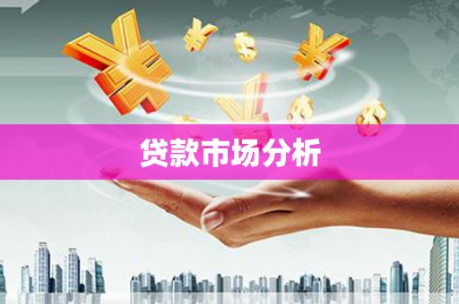 澧县贷款市场分析