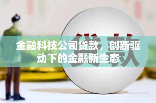 澧县金融科技公司贷款，创新驱动下的金融新生态