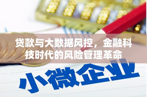 澧县贷款与大数据风控，金融科技时代的风险管理革命
