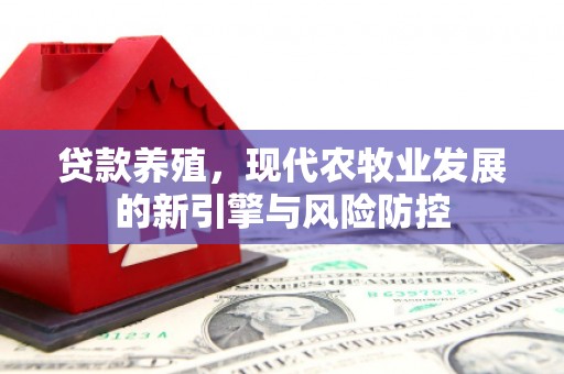 澧县贷款养殖，现代农牧业发展的新引擎与风险防控