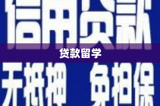 澧县贷款留学