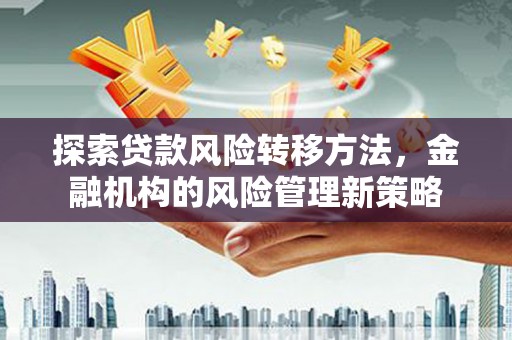 澧县探索贷款风险转移方法，金融机构的风险管理新策略