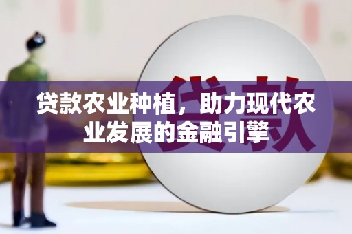 澧县贷款农业种植，助力现代农业发展的金融引擎