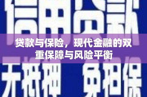 澧县贷款与保险，现代金融的双重保障与风险平衡
