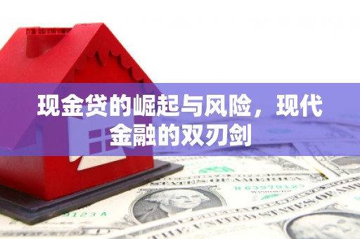澧县现金贷的崛起与风险，现代金融的双刃剑