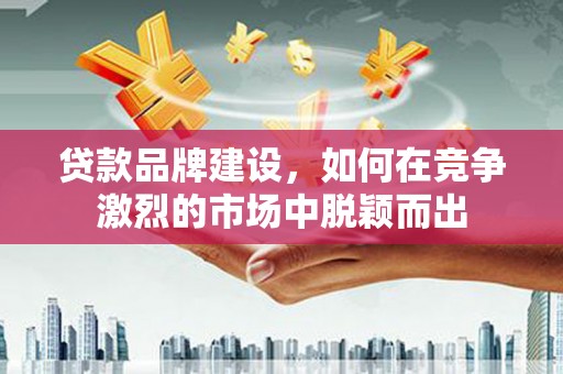 澧县贷款品牌建设，如何在竞争激烈的市场中脱颖而出