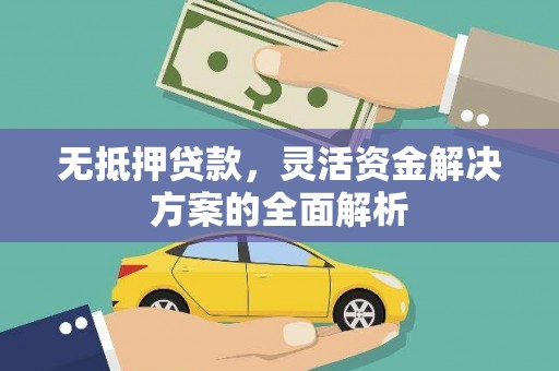 澧县无抵押贷款，灵活资金解决方案的全面解析