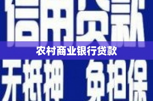 澧县农村商业银行贷款
