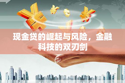 澧县现金贷的崛起与风险，金融科技的双刃剑