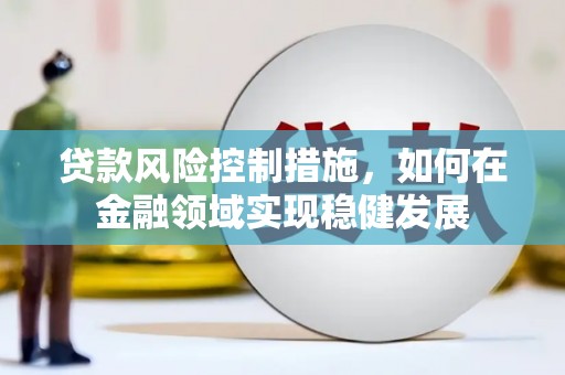 澧县贷款风险控制措施，如何在金融领域实现稳健发展