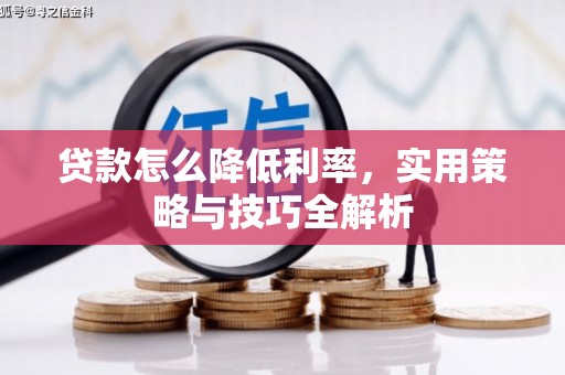 澧县贷款怎么降低利率，实用策略与技巧全解析