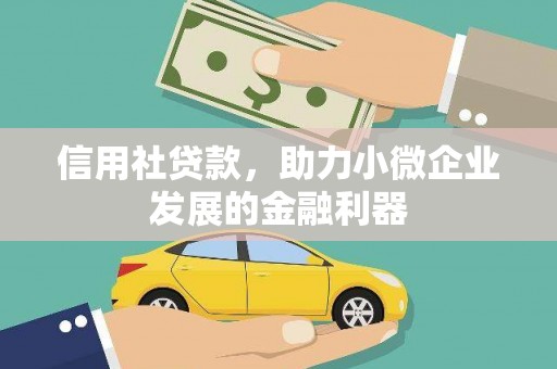 澧县信用社贷款，助力小微企业发展的金融利器
