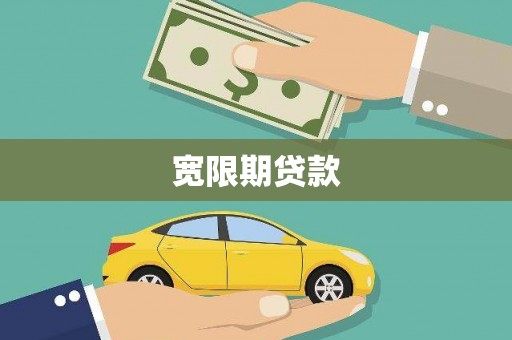 澧县宽限期贷款