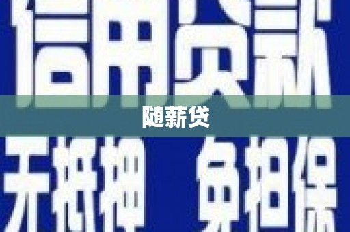澧县随薪贷