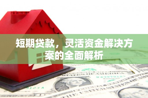 澧县短期贷款，灵活资金解决方案的全面解析
