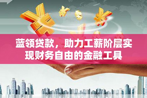 澧县蓝领贷款，助力工薪阶层实现财务自由的金融工具