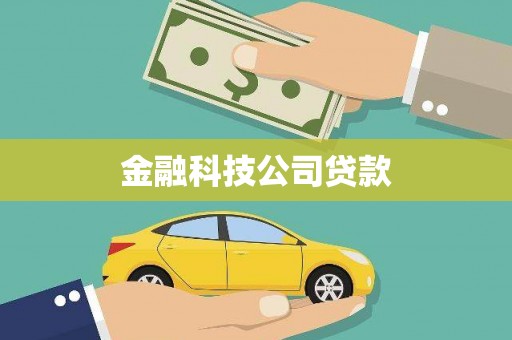 澧县金融科技公司贷款