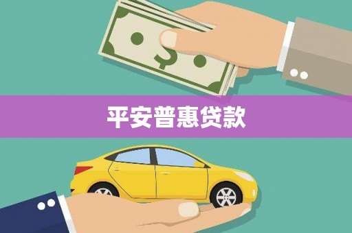 澧县平安普惠贷款