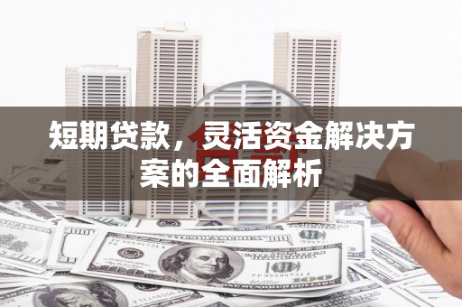 澧县短期贷款，灵活资金解决方案的全面解析