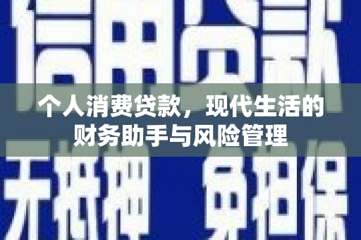 澧县个人消费贷款，现代生活的财务助手与风险管理