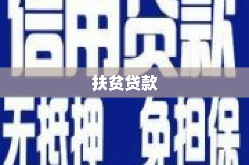澧县扶贫贷款