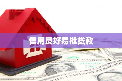 澧县信用良好易批贷款