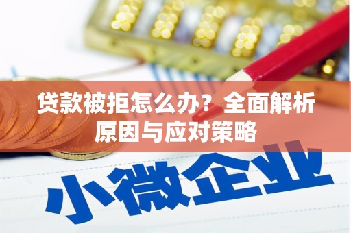 澧县贷款被拒怎么办？全面解析原因与应对策略
