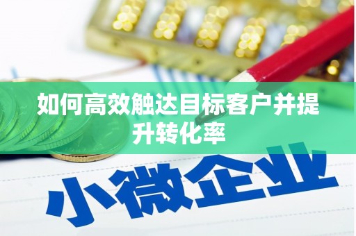 澧县如何高效触达目标客户并提升转化率