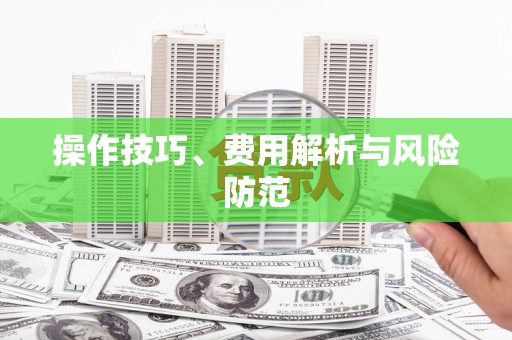 澧县操作技巧、费用解析与风险防范