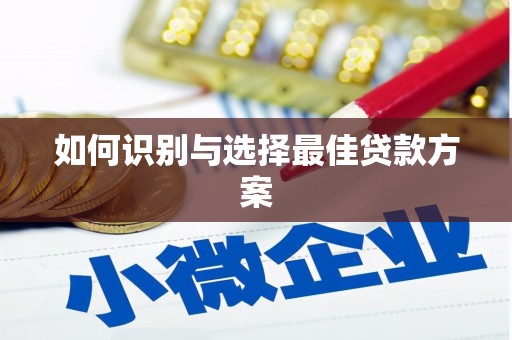 澧县如何识别与选择最佳贷款方案