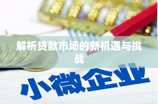 澧县解析贷款市场的新机遇与挑战